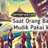 Saat Orang Bandung Mudik Pakai Whoosh